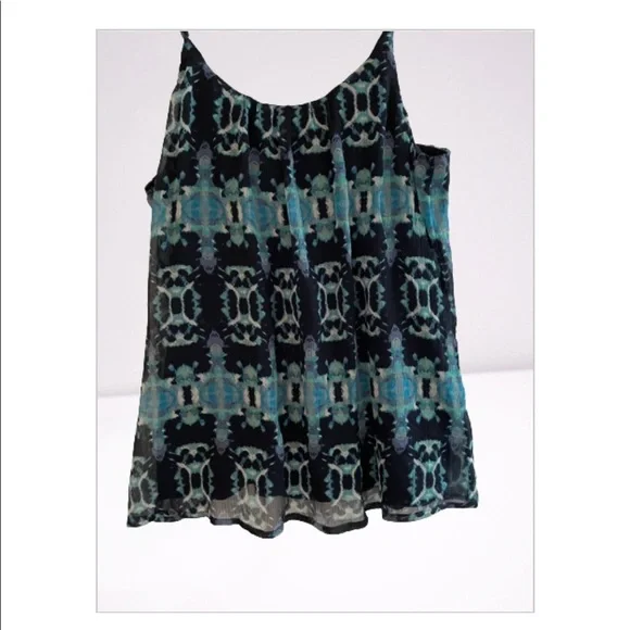 Coldwater Creek spaghetti strap tank top size small - Picture 2 of 4